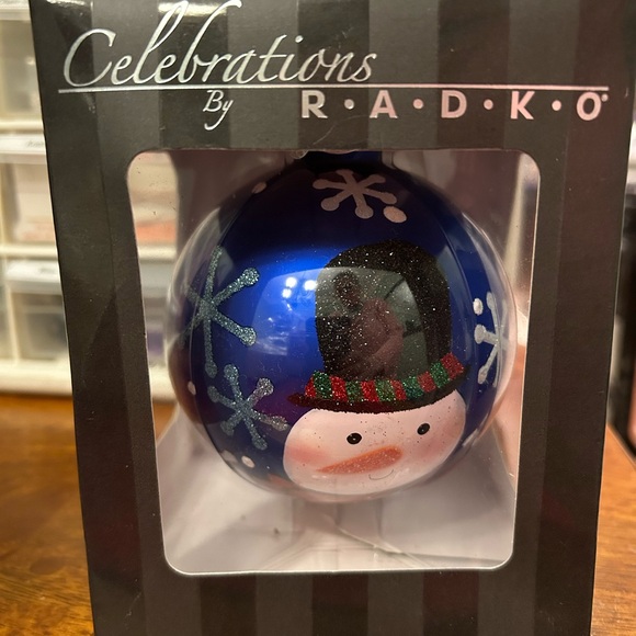 Celebrations By Radko Snowman Ornament - Picture 7 of 7